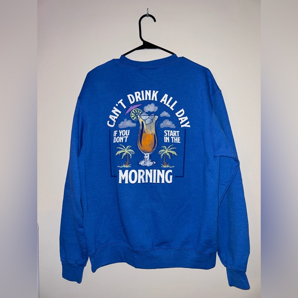 Champion ECO Barstool Can’t Drink All Day if You Don’t Start in the Morning Crew